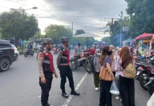 Polresta Mataram Pastikan Kemanan di Central Takjil Taman Budaya
