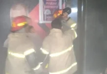 Kebakaran Jorong Fitnes di Pancor, Kerugian Capai Puluhan Juta