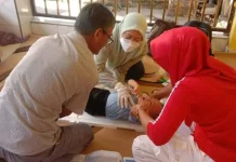 Posyandu Garda Tersepan Cegah Penyakit Campak