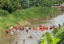 Pencarian Bocah Terbawa Arus di Sungai Belum Ditemukan