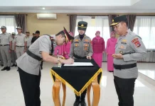 Kapolda NTB Lantik AKBP Mubiarto Banu Kristanto sebagai Kapolres Bima Kota