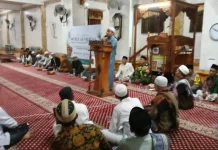 Pererat Silaturahmi, Babinsa Ikuti Peringatan Nuzulul Qur’an di Desa Kalijaga