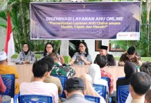 Kanwil Kemenkum NTB Sosialisasikan AHU Online kepada UMKM Banyumulek