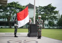 Korem 162/WB Gelar Upacara Bendera, Perkuat Disiplin dan Nasionalisme