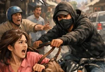 Jambret HP, Pelaku Diamuk Massa, Diamankan Polsek Asakota