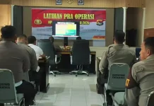 Polres Lombok Timur Gelar Latihan Pra Operasi Ketupat Rinjani 2026
