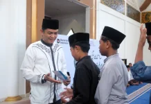 Safari Ramadan BIZAM, 500 Paket Sembako Dibagikan untuk Warga dan Tenaga Penunjang