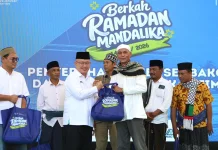 ITDC Salurkan 1.500 Paket Sembako di Mandalika