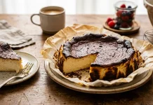 Resep Burnt Cheesecake: Si Gosong yang Lumer di Mulut!