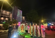 Pengamanan Ketat Iringi Meriahnya Pawai Takbiran Mataram