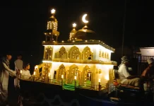 Gema Takbir dan Pawai Lampion Semarakkan Malam Idul Fitri di Lombok Tengah