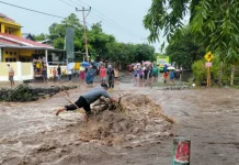 Hujan Lebat, Banjir Melanda Sejumlah Desa di Bima