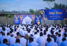 Sholat Ied di Lapas Lombok Barat Teguhkan Tekad Hidup Lebih Baik