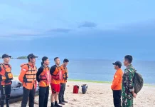 Wisatawan Terseret Ombak di Tanjung Beloam, Tim SAR Lakukan Pencarian