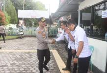 Halal Bihalal, Kapolres Loteng Perkuat Silaturahmi dan Sinergi di Lapas Praya