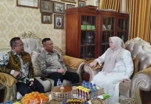 Wali Kota dan Wakil Wali Kota Bima Hadiri Open House Wagub NTB