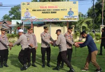 Hangatnya Lebaran di Mapolres Bima, Kapolres Perkuat Soliditas Personelnya