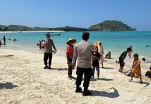 Polisi Jamin Keselamatan dan Kenyamanan Wisatawan di Kawasan Mandalika