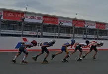 Ribuan Wisatawan dan Komunitas Inline Skate Ramaikan Sirkuit Mandalika