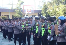 Perkuat Soliditas Internal, Polres Lombok Utara Gelar Halal Bihalal