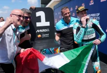 Guido Pini Tampil Cerdik, Rebut Podium Tertinggi Moto3 di Amerika