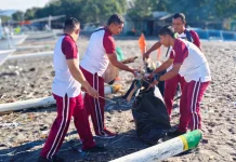 Menjaga Laut Biru dari Tepi Pantai Tanjung Karang
