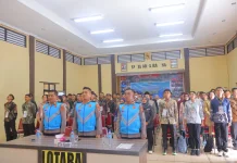 Jaga Integritas Seleksi, Polres Lombok Utara Gelar Sumpah dan Pakta Integritas
