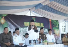 Halalbihalal Pemda Lombok Utara, Bupati Tekankan Pentingnya Harmoni Persatuan
