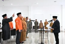 Bupati Najmul Lantik Pejabat Manajerial dan Kepala Puskesmas