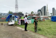 Demi Ketertiban, Satpol PP KLU Imbau PKL Tidak Berjualan di Trotoar