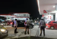 Antrean BBM Ramai, Polisi Intensifkan Patroli di Sejumlah SPBU di Mataram