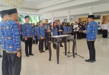 94 PNS Lombok Timur Resmi Dilantik, Bupati Tekankan Integritas dan Pelayanan Publi