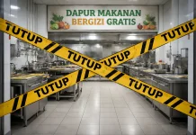 Puluhan Dapur MBG Lombok Barat Ditutup sementara karena Belum Layak Operasi