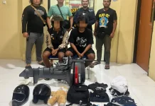 Polres Lombok Utara Ringkus Empat Orang Pencuri Mesin Boat Nelayan
