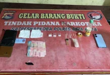 Dua Terduga Pengedar Sabu Ditangkap di Langgudu, Bima, Polisi Sita 3,07 Gram