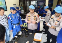 Pemeriksaan Senjata Api Personel dalam Penegakan Ketertiban & Disiplin Polda NTB