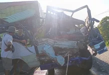 Truk Tabrakan Beruntun, Penumpang Tewas