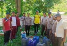 Polsek Sape Gagalkan Peredaran Miras