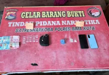 Satresnarkoba Polres Bima Kota Ungkap Kasus Sabu, IRT Diamankan
