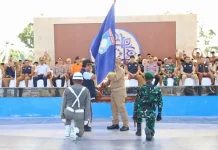 Pataka Berkibar Tanda Dimulainya Era Baru Pembangunan Desa