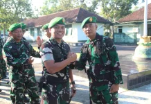 24 Prajurit Kodim Lombok Tengah Resmi Naik Pangkat Satu Tingkat