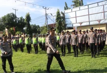 Polres Bima Kota Apel Kontingensi Aman Nusa I Rinjani 2026