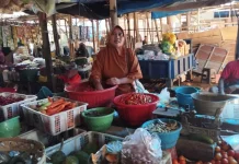 Harga Bapok di Pasar Gerung Tak Menentu, Daya Beli Masyarakat Melemah
