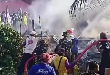 Kebakaran Hanguskan 7 Rumah Warga di Kabupaten Bima