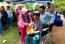Empati di Balik Kunjungan Bhayangkari NTB ke SLBN 1 Lombok Utara