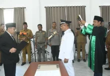 Budi Hartono Resmi Dilantik Jadi Kades Antarwaktu Dangiang