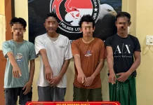 Empat Terduga Pelaku Ditangkap, Polisi Sita Sabu 55,75 Gram dan Uang Jutaan Rupiah