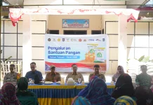 Pemkot Bima Salurkan Bantuan Pangan Tahap I di Kelurahan Oi Mbo