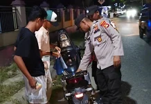 Meminimalisir Tindakan Kejahatan, Polsek Woha Lakukan Ini