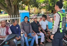 Satlantas Polres Bima Gencarkan Sosialisasi Tertib Berlalu Lintas